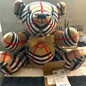 Burberry Stuffed Sitting Teddy Bear